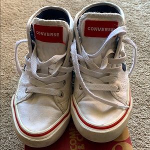 Converse Fabric Girl’s Sneakers Size 12